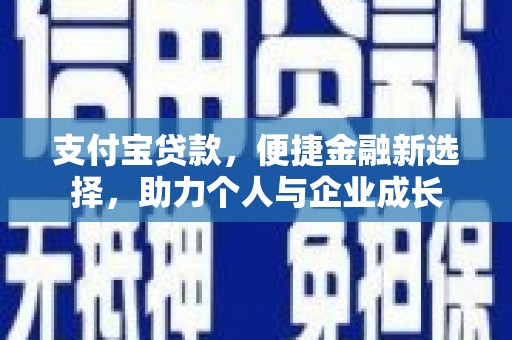 上林支付宝贷款，便捷金融新选择，助力个人与企业成长
