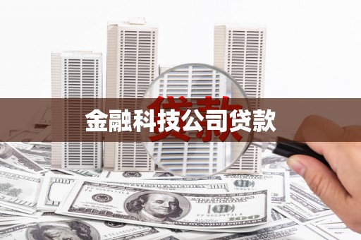 上林金融科技公司贷款