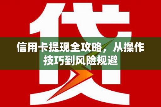 上林信用卡提现全攻略，从操作技巧到风险规避