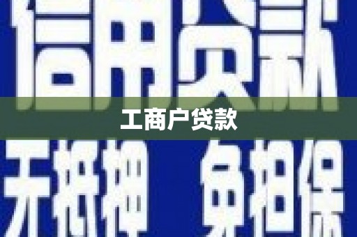 上林工商户贷款