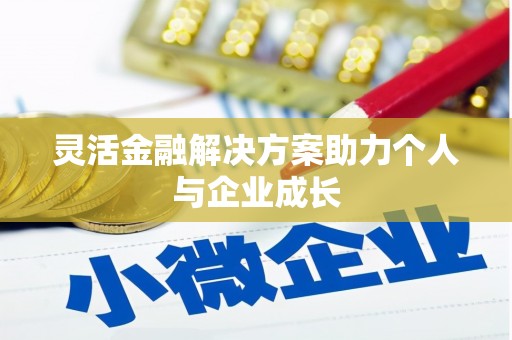 上林灵活金融解决方案助力个人与企业成长