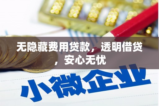上林无隐藏费用贷款，透明借贷，安心无忧