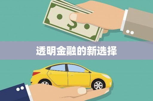上林透明金融的新选择