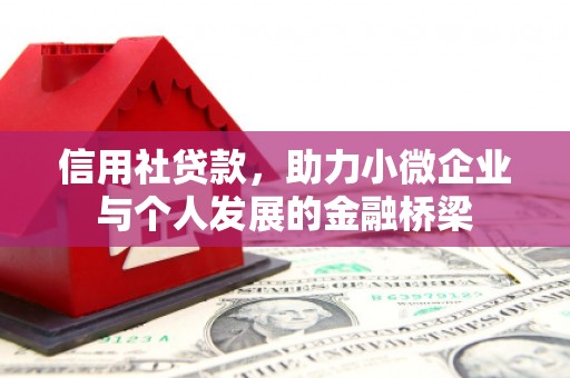 上林信用社贷款，助力小微企业与个人发展的金融桥梁