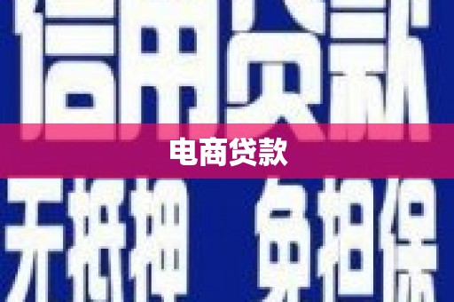 上林电商贷款