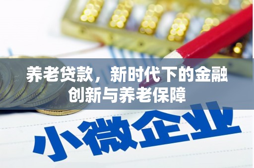 上林养老贷款，新时代下的金融创新与养老保障
