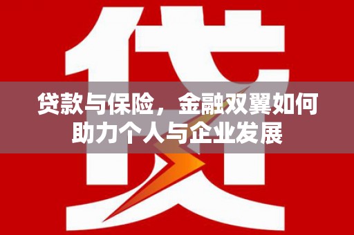 上林贷款与保险，金融双翼如何助力个人与企业发展