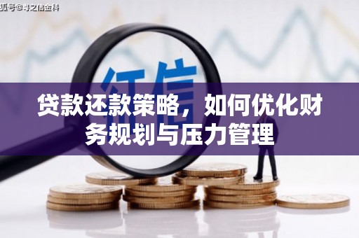 上林贷款还款策略，如何优化财务规划与压力管理