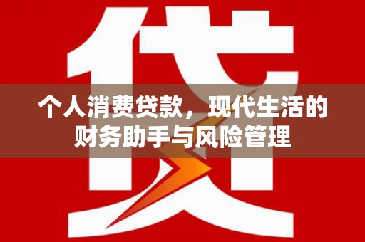 上林个人消费贷款，现代生活的财务助手与风险管理