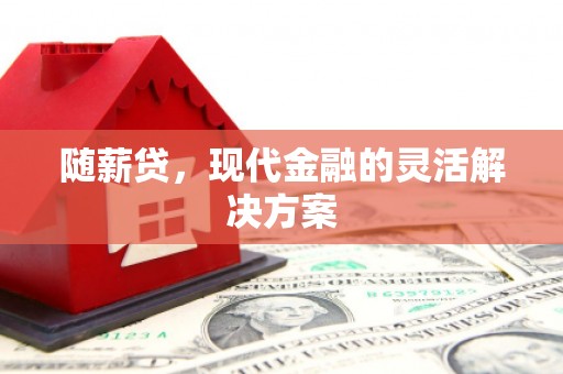 上林随薪贷，现代金融的灵活解决方案