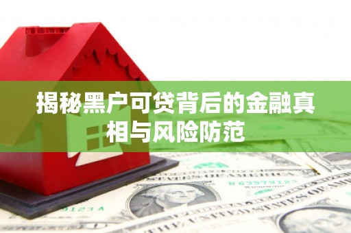 上林揭秘黑户可贷背后的金融真相与风险防范