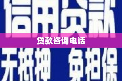 上林贷款咨询电话