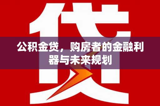 上林公积金贷，购房者的金融利器与未来规划