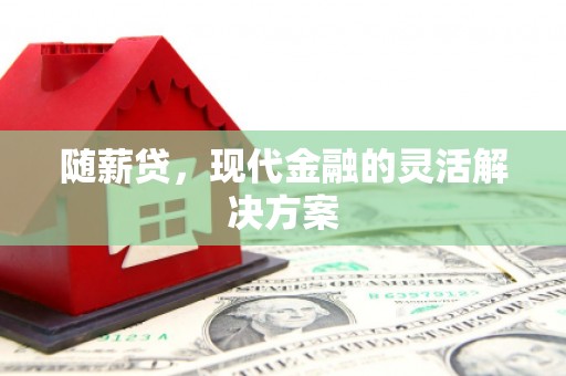 上林随薪贷，现代金融的灵活解决方案
