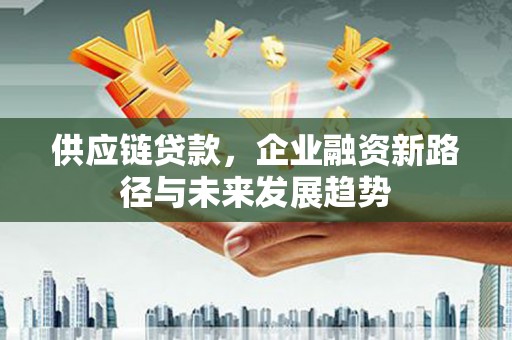 上林供应链贷款，企业融资新路径与未来发展趋势