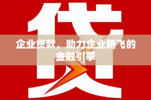 上林企业贷款，助力企业腾飞的金融引擎