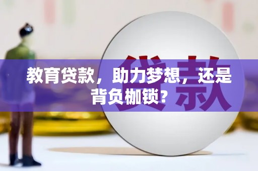 上林教育贷款，助力梦想，还是背负枷锁？