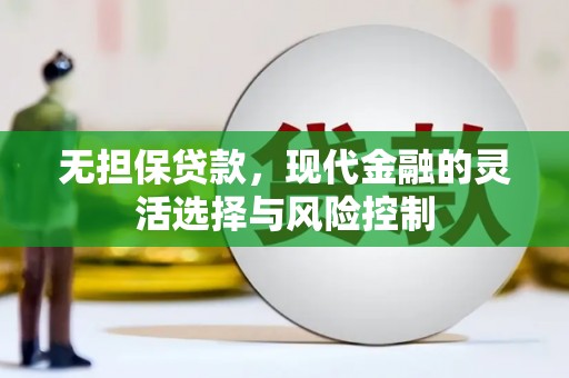 上林无担保贷款，现代金融的灵活选择与风险控制