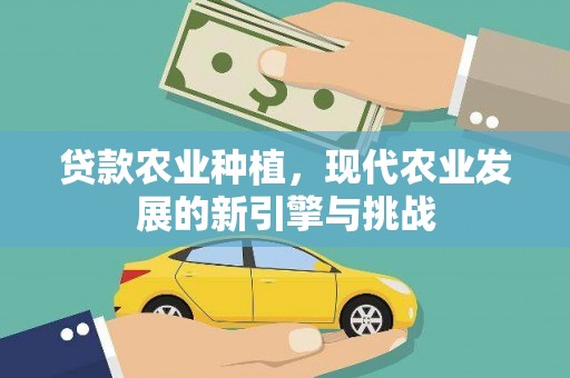 上林贷款农业种植，现代农业发展的新引擎与挑战