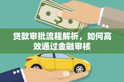上林贷款审批流程解析，如何高效通过金融审核