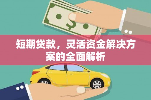 上林短期贷款，灵活资金解决方案的全面解析