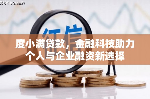 上林度小满贷款，金融科技助力个人与企业融资新选择
