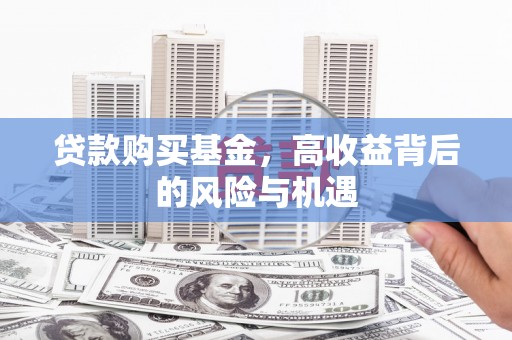 上林贷款购买基金，高收益背后的风险与机遇