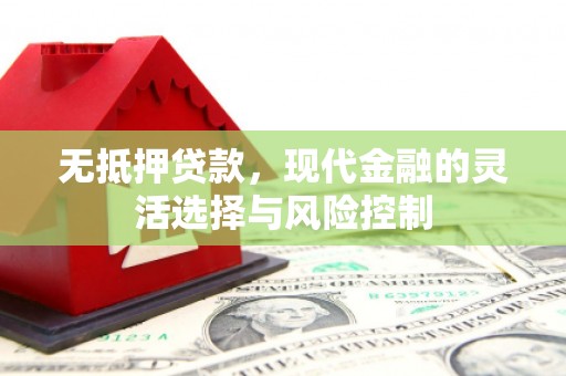 上林无抵押贷款，现代金融的灵活选择与风险控制