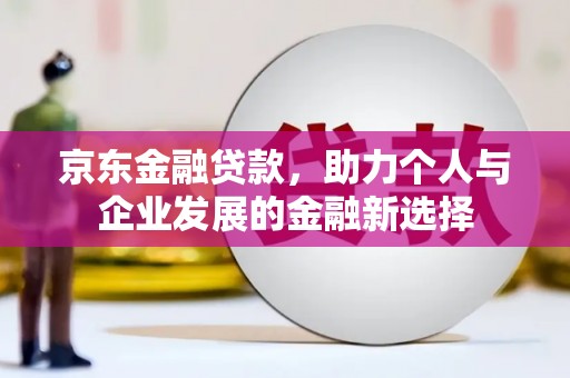 上林京东金融贷款，助力个人与企业发展的金融新选择
