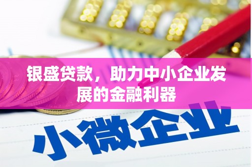 上林银盛贷款，助力中小企业发展的金融利器