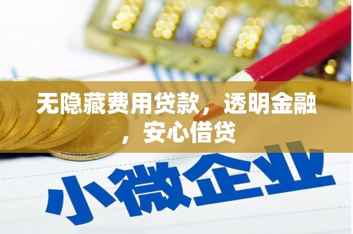 上林无隐藏费用贷款，透明金融，安心借贷
