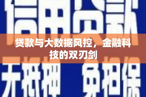 上林贷款与大数据风控，金融科技的双刃剑