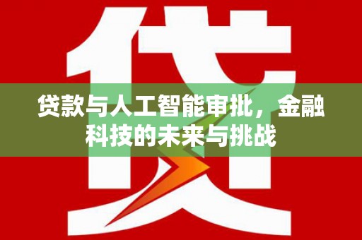 上林贷款与人工智能审批，金融科技的未来与挑战
