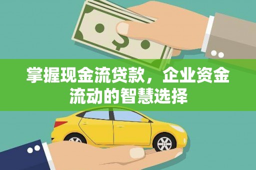 上林掌握现金流贷款，企业资金流动的智慧选择