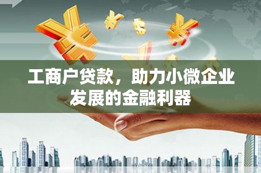 上林工商户贷款，助力小微企业发展的金融利器