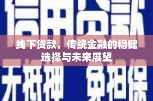 上林线下贷款，传统金融的稳健选择与未来展望