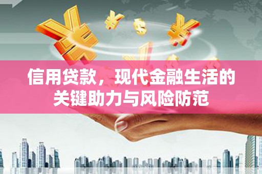 上林信用贷款，现代金融生活的关键助力与风险防范