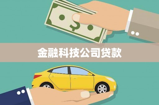 上林金融科技公司贷款