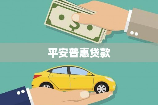 上林平安普惠贷款