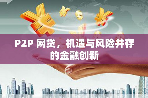 上林P2P 网贷，机遇与风险并存的金融创新