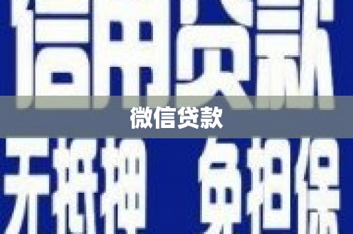 上林微信贷款