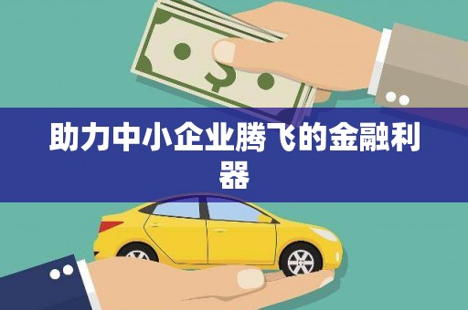 上林助力中小企业腾飞的金融利器